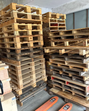 上海地区处理55个托盘