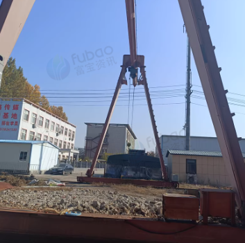 济南地区处理2台龙门吊