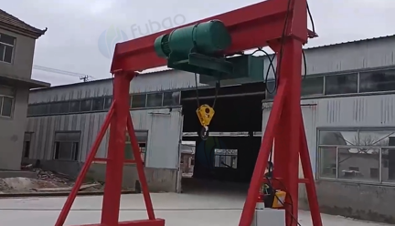 泰安地区处理3吨轮胎式龙门吊