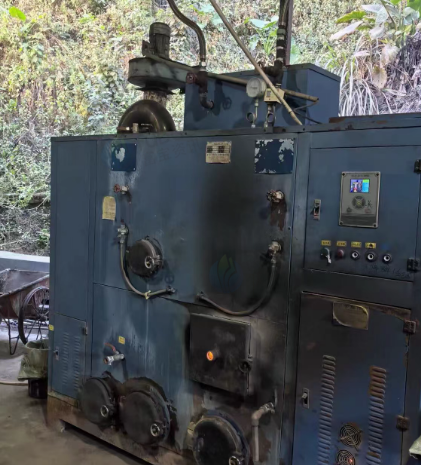 河源地区自用处理2台锅炉