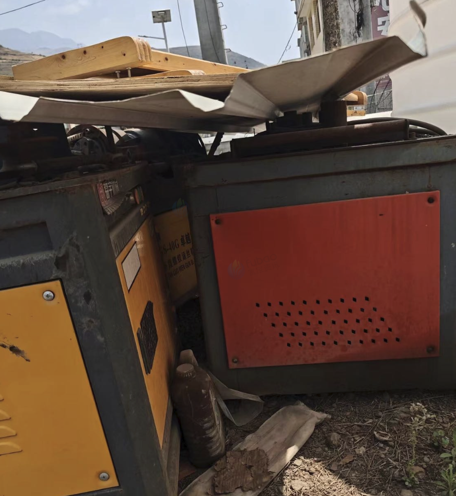 广安地区处理钢筋加工设备、柴油发电机、装载机