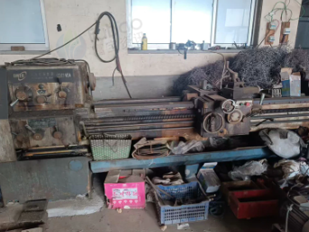 烟台地区工厂处理6140*2米车床