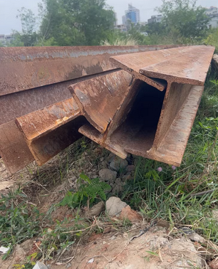 北海地区处理12米H钢