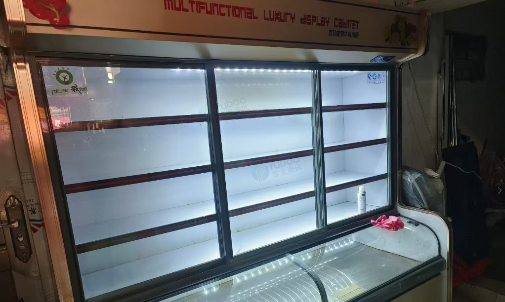 永州地区处理1.8米三温区点菜柜