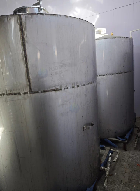 双鸭山地区工厂处理不锈钢储罐两只