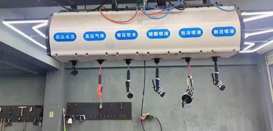 长沙地区处理两台泡沫机、空压机甩干机吸尘器等洗车设备