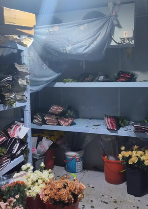 上海地区处理冷库、电脑、打印机、货架等鲜花店整体