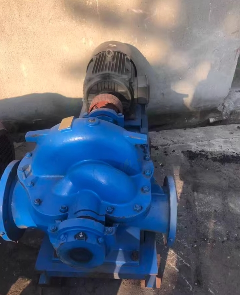 成都地区处理450平方隔膜压滤机2台、22kw双吸泵、45kw真空泵