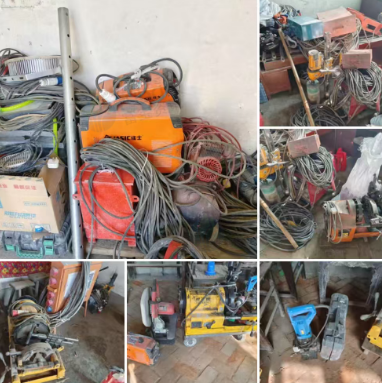 泰安地区处理套丝机 压槽机 切管机 电焊机 冲孔机 等离子切割机 角铁切断机 冲孔机 坡口机等消防电动工具