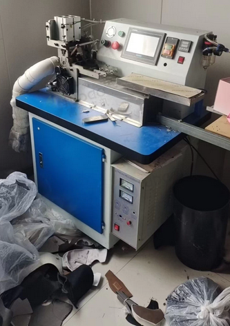 台州地区处理对折织带热切机