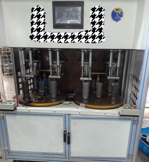 常州地区工厂处理4头8工位立绕机