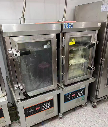 无锡地区店铺处理单门6层蒸包柜2台、12抽屉保温柜1台、单门12层发酵柜