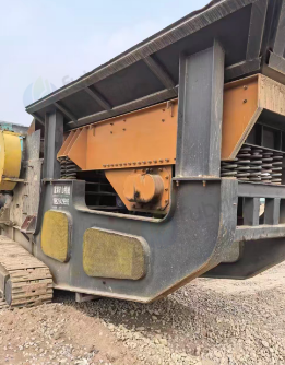 北京地区处理移动履带摇控行走500x1500细鄂破