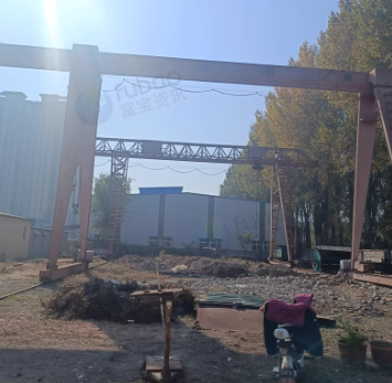 济南地区处理2台龙门吊