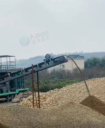 绍兴地区处理69鄂破带给料机 锤破1416 2层振动筛 输送带