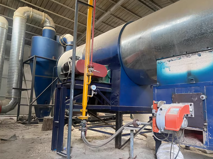 菏泽地区处理宇川真空双层滚筒烘干机