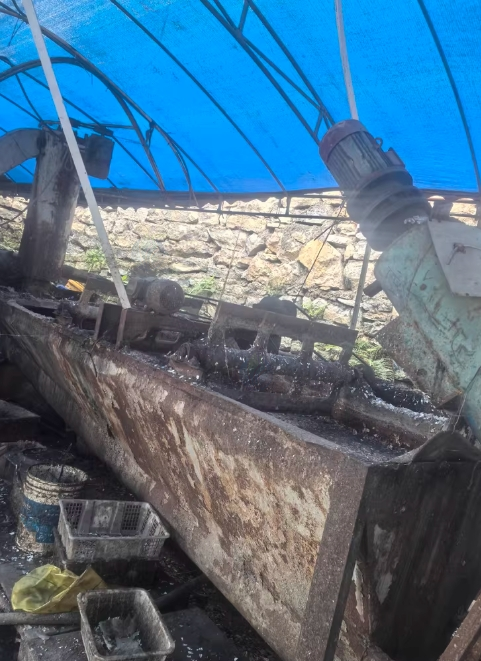 贵阳地区处理800型的破碎机、风选机、浮沉分离槽、三米乘五米地磅等