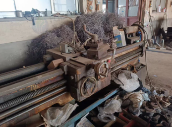 烟台地区工厂处理6140*2米车床