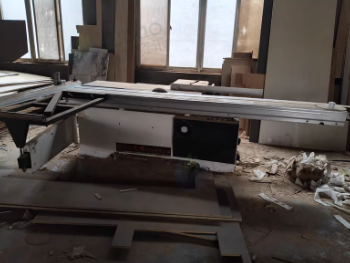 东营地区家具厂处理南兴7CJMN封边机 四工序开料机 侧孔机 45度精密锯 叠臂曲线封边机