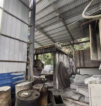 达州地区处理石材加工厂切割机、压缩机等设备