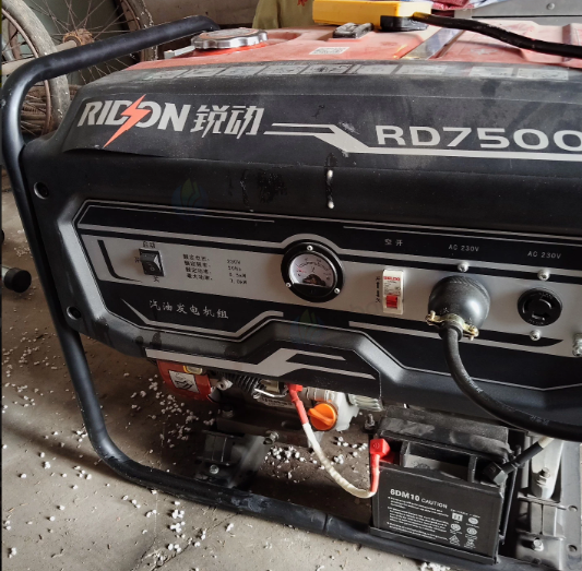 徐州地区工厂处理RD7500E锐动汽油发电机