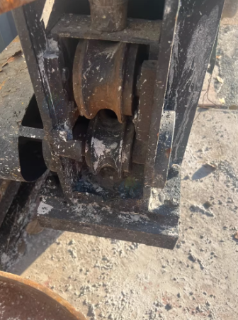 日照地区处理圆管调直 除锈 刷漆一体机