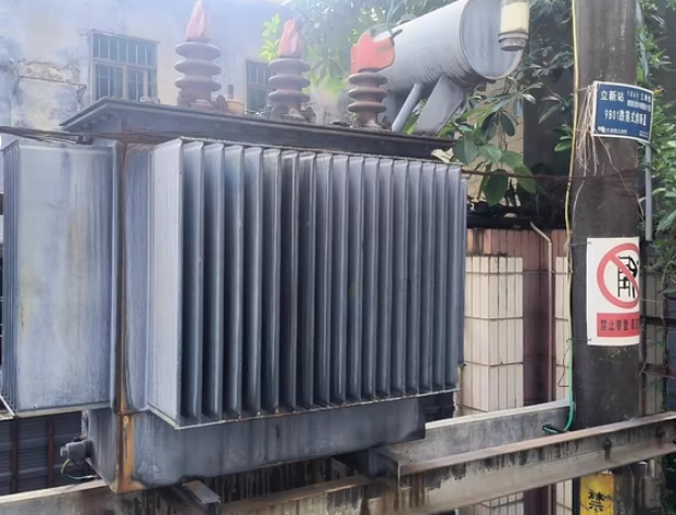 东莞地区处理两台干式变压器