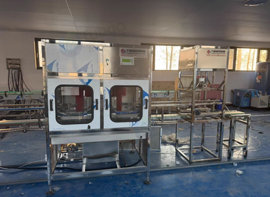 唐山市地区工厂处理桶装水灌装机生产线