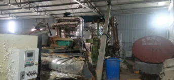 潍坊地区处理2台东方红200榨油机 2台平底导热油炒锅 颗粒燃烧锅炉