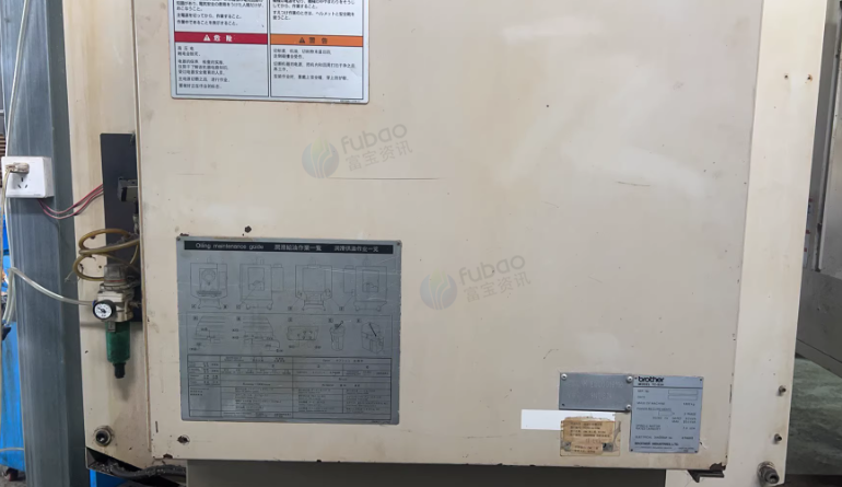 镇江地区工厂处理兄弟S2A机床3台