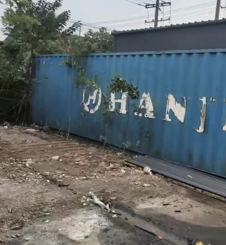 南通地区工厂处理12m标准集装箱储油罐3个