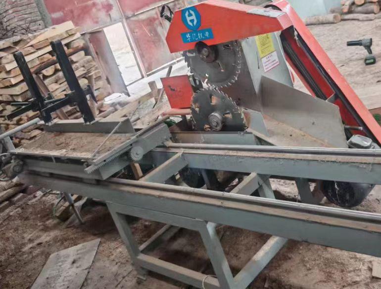 赤峰地区处理推台锯、截断锯等木托盘加工整套设备