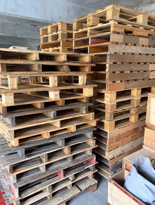 上海地区处理55个托盘