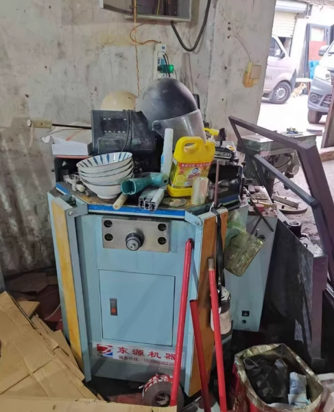 郑州地区处理450双头锯、门窗组角机