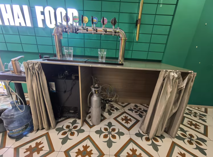 葫芦岛地区处理鑫发达分体式扎啤机