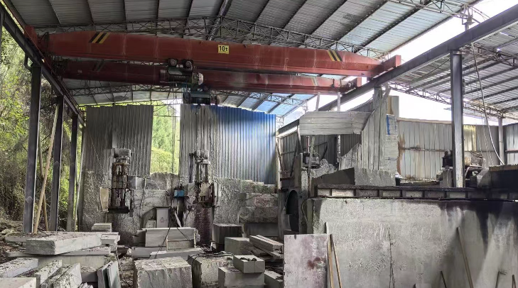 达州地区处理石材加工厂切割机、压缩机等设备