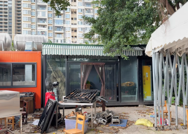 海口地区公司处理集装箱7个