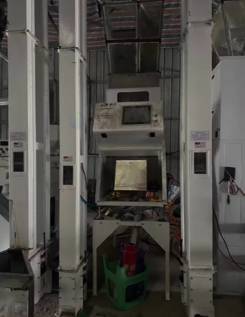 遵义地区处理米业全套设备、打米机、抛光机、色选机等