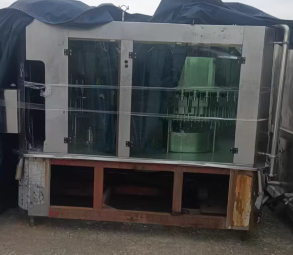 镇江地区工厂处理38口直线灌装全套设备