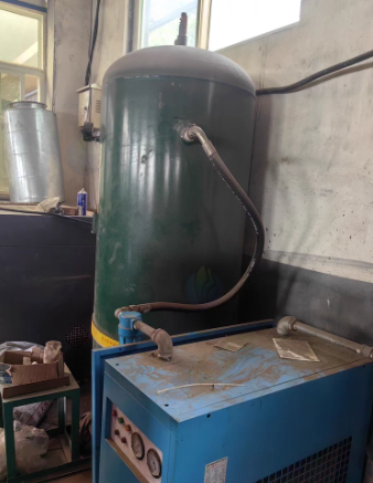 聊城地区处理全自动双线钩焊机 22KW变频螺杆机