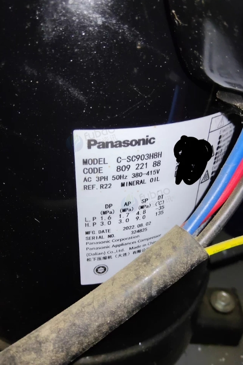 达州地区处理12匹高温冷库机组全套