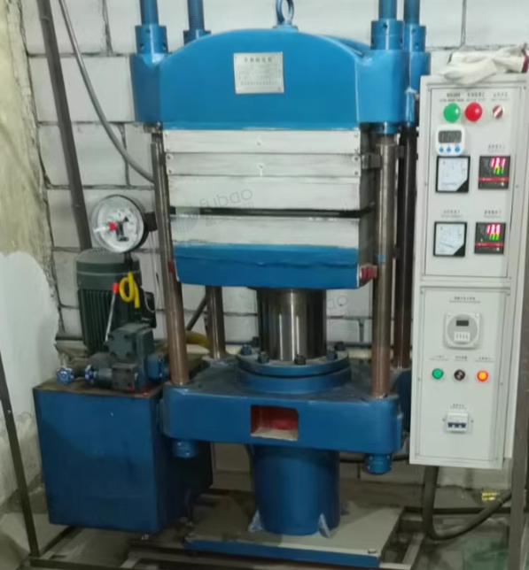 东莞地区工厂处理平板硫化机-50T 