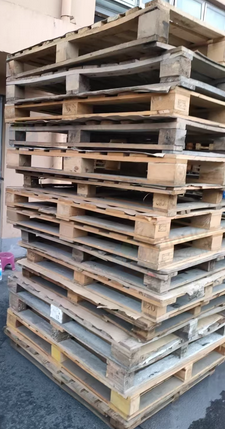 上海地区处理400个托盘