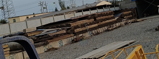 酒泉地区处理大量工地钢管