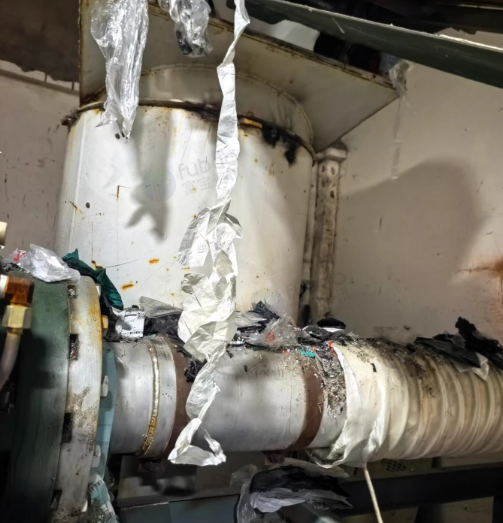 淮安地区工厂处理180华星造粒机