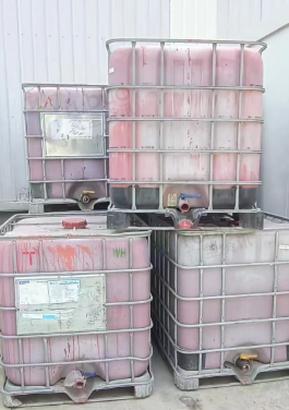 宝鸡地区处理20多个吨桶