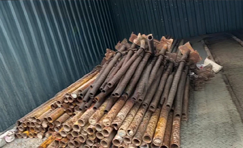 武汉地区处理1批钢管架扣件