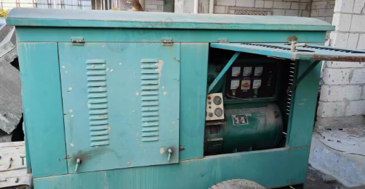 惠州地区处理2台柴油发电机