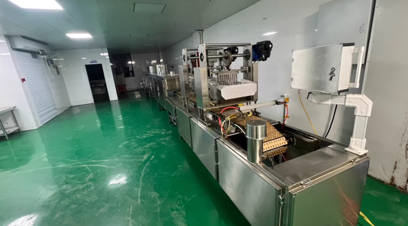 盐城地区工厂处理软糖生产线