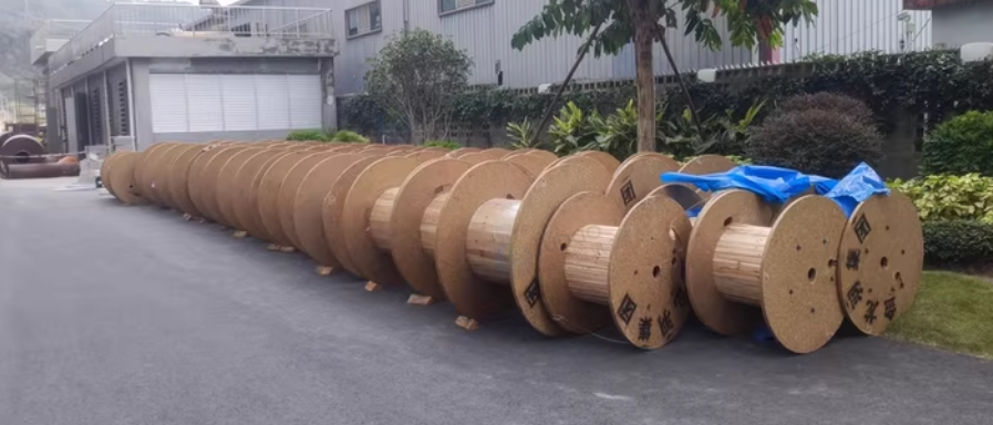 东莞地区处理70个木质电缆盘